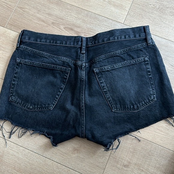 Agolde Parker Shorts Black 29 - Picture 2 of 3